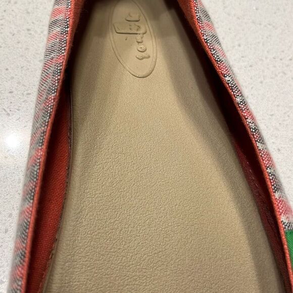 SANUK FOLKLORE OFF WHITE MULTI SIDEWALK SURFER SHOE Women 9 - Picture 6 of 7